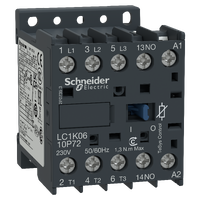  LC1K0610B72 LC1K0610B72 KONTAKTOR 6A 3P 1NO 24V 50/60HZ  