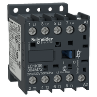  LC1K09004B72 LC1K09004B72 KONTAKTOR 4P VIS 24V 50/60HZ  