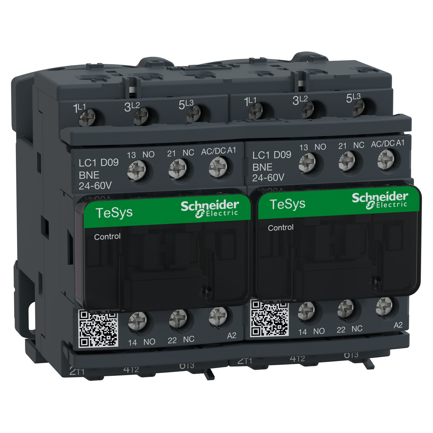 LC2D09BNE LC2D09BNE KONTAKTOR TeSys_D 3P R. 9A 24-60VAC/DC