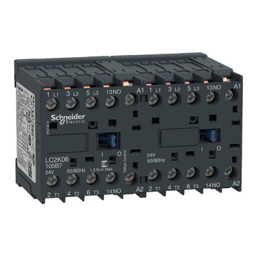 Mágneskapcsoló 6A 24VAC LC2K06105B7
