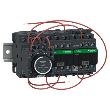 Kontaktorkombináció (mágneskapcsoló) csillag-delta 11kW/400VAC-3 230VAC csavaros TeSys LC3-D Schneider