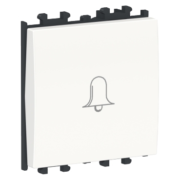  LMR0230001 LMR0230001 MODULAR TASTER SIMBOL ZVONA 2M BELI  