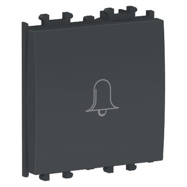  LMR0230003 LMR0230003 MODULAR TASTER SIMBOL ZVONA 2M CRNI  