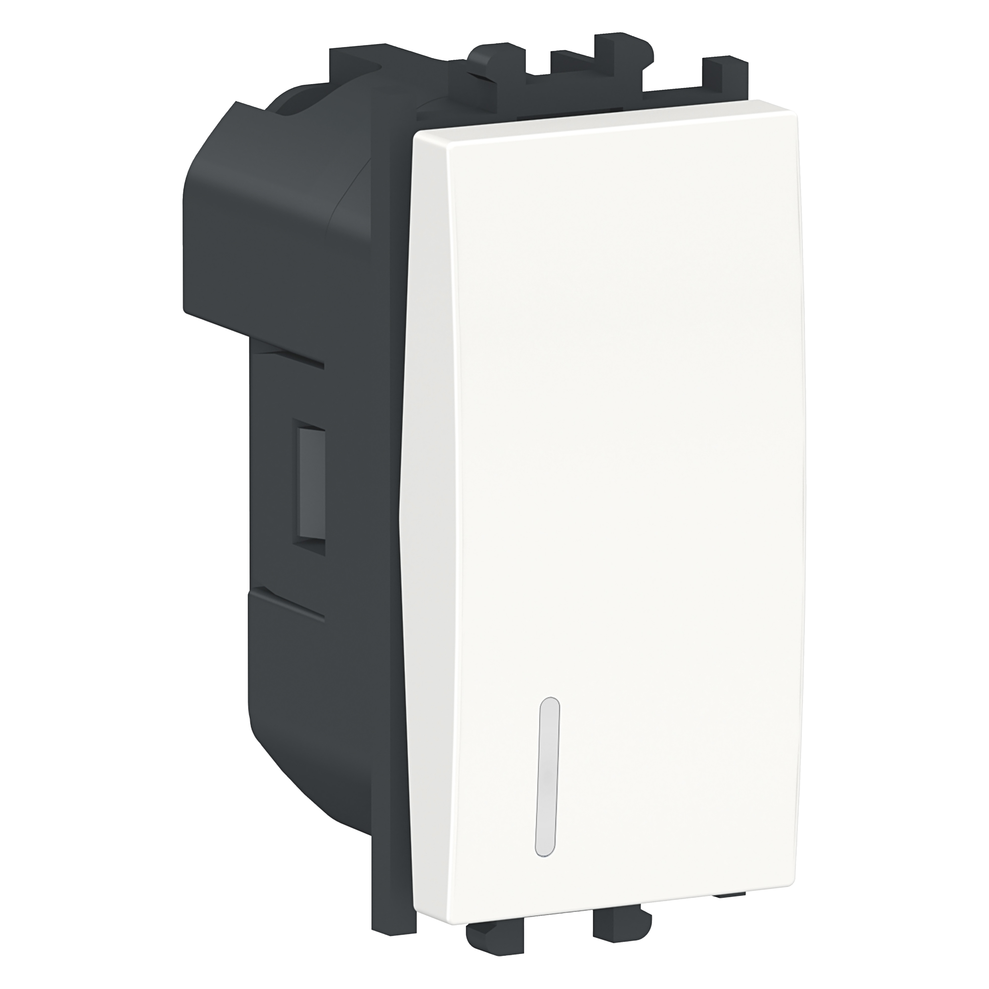 Easy Styl, switch, 1-pole 1-way, 1 module, white