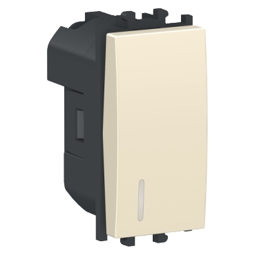 LMR1401002 LMR1401002 Easy Styl, prekidač, 1P, 1 modul, krem Tip proizvoda ili
komponente
Prekidač
Prezentacija uređaja Mehanizam
Funkcija prekidača Jednopolni izborni
Broj modula 1 module
Broj prekidača
1
Izvršni organ Preklopni prekidač
Primena uređaja Upravljanje
Kompatibilnost grupe
proizvoda
Easy Styl
Način pričvršćivanja Klikom
Nijansa boje Cream
Tip pakovanja Pakovanje u kesicama
Nazivna struja 16 AX pri 250 V AC 50/60 Hz
Kapacitet priključaka <= 2 x 2.5 mm² za jednožični ili fleksibilni kabl(ovi)
Dužina ogoljenog dela
žice
10…12,5 mm
Materijal ABS + PC
Visina 51 mm
Širina 22 mm
Dubina 35 mm 