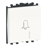  LMR1402001 LMR1402001 Easy Styl, svetleći taster sa simbolom zvona, 2 modula, beli Tip proizvoda ili
komponente
Prekidač
Prezentacija uređaja Mehanizam
Funkcija prekidača Prekidač za zvono
Broj modula 2 modules
Broj prekidača
1
Izvršni organ Preklopni prekidač i taster
Primena uređaja Upravljanje
Kompatibilnost grupe
proizvoda
Easy Styl
Način pričvršćivanja Klikom
Nijansa boje Bela (RAL 1015)
Završna obrada Sjajno
Tip pakovanja Pakovanje u kesicama
Nazivna struja 16 AX pri 12 V AC 50/60 Hz
Kapacitet priključaka <= 2 x 2.5 mm² za jednožični ili fleksibilni kabl(ovi)
Dužina ogoljenog dela
žice
10…12,5 mm
Lokalna signalizacija Sa lampicom
Materijal ABS + PC
Visina 51 mm
Širina 44 mm
Dubina 34 mm 