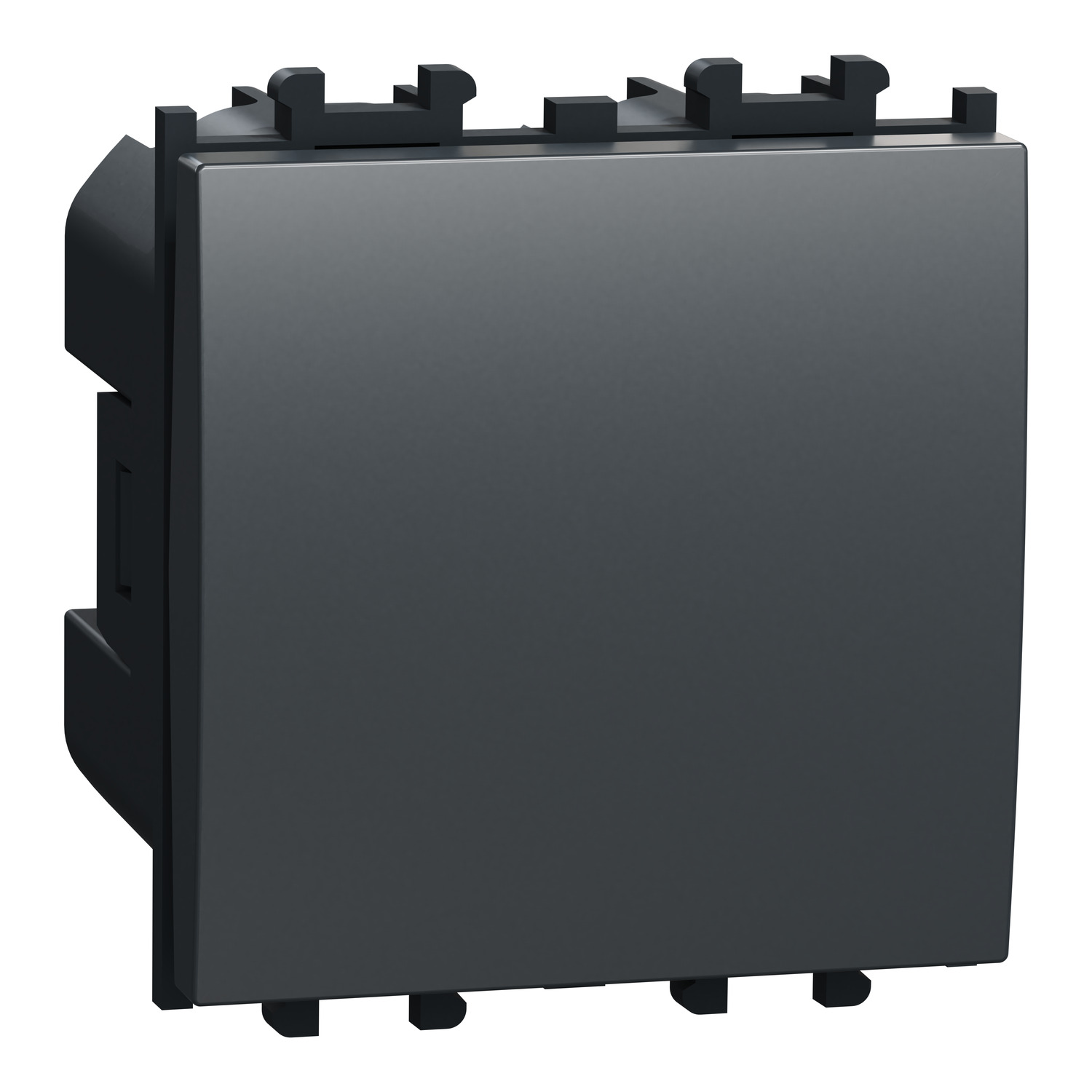 Easy Styl, prekidač unakrsni, 2 modula, crni