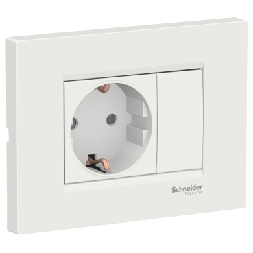 Miluz E - combinations of switches and sockets