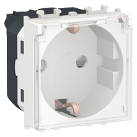  LMR5310001 LMR5310001  Easy Styl, utičnica, 2P + E sa zaštitom, 2 modula, bela Tip proizvoda ili
komponente
Utičnica
Broj energetskih
utičnica
1
Prezentacija uređaja Mehanizam
Kompatibilnost grupe
proizvoda
Easy Styl
Konfiguracija polova
utičnice
2P + E with shutters
Standard utičnice Nemački
Opis standarda utičnice Uzemljenje sa strane
Broj modula 2 modules
Nijansa boje White
Tip pakovanja Pakovanje u kesicama
Nazivna struja 16 A at 250 V AC
Povezivanje - priključci Vijčani priključni blokovi
Materijal ABS + PC
Visina 51 mm
Širina 44 mm
Dubina 39 mm 