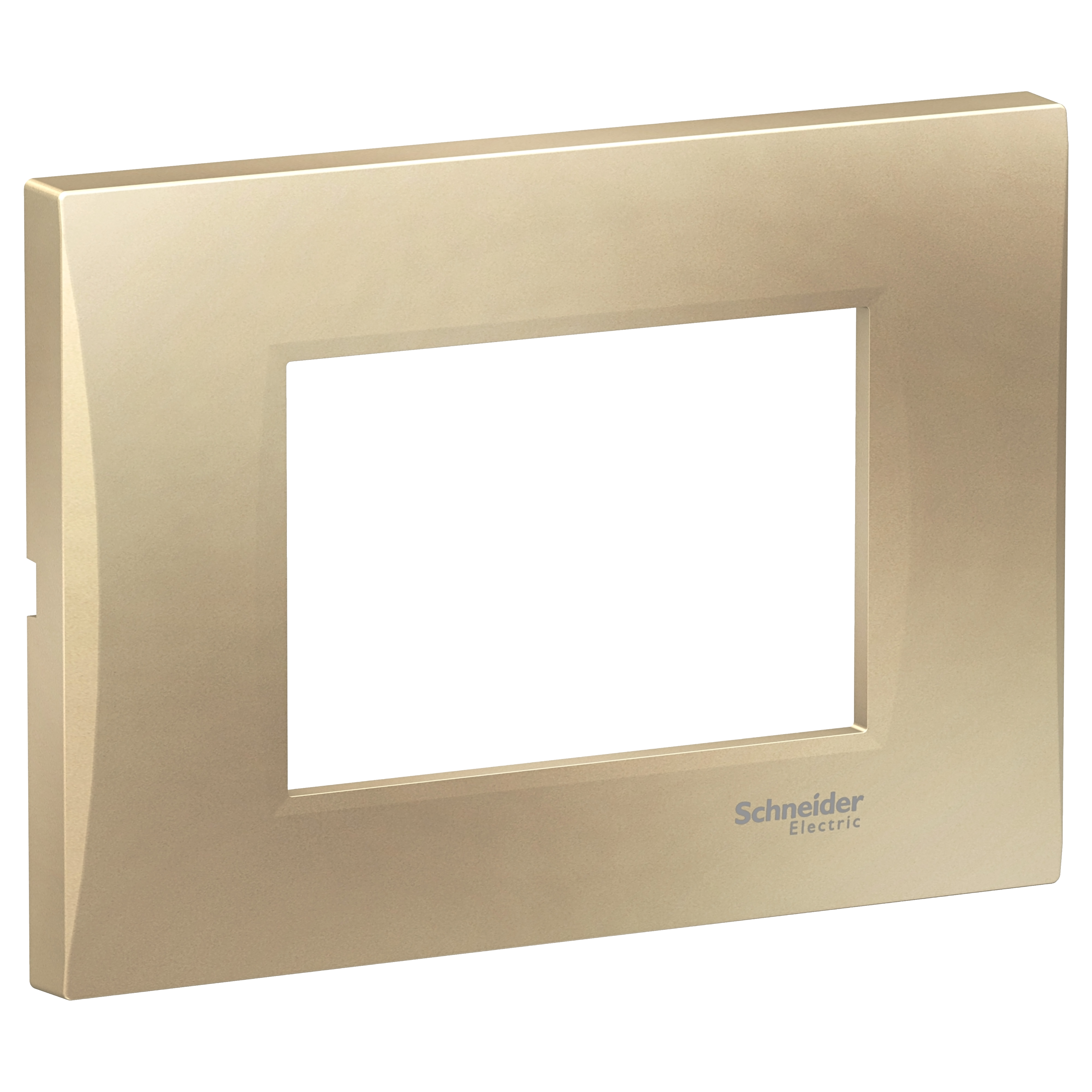 Easy Styl, cover frame, 3 modules, beige