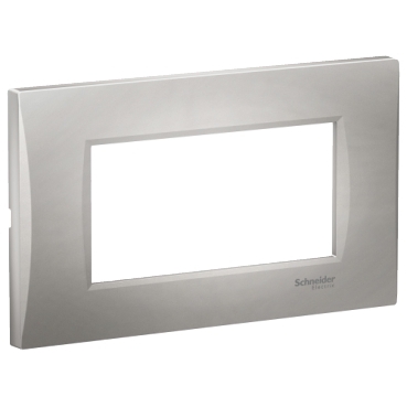  LMR7364004 LMR7364004 Easy Styl, dekorativni ram, 4 modula, srebrni Tip proizvoda ili
komponente
Dekorativni ram
Prezentacija uređaja Osnovni element
Nijansa boje Silver
Tip pakovanja Pakovanje u kesicama
Dopunske informacije
Materijal ABS + PC
Broj modula 4 modula
Visina 81 mm
Dubina 11 mm
Širina 136 mm
Način pričvršćivanja Utično