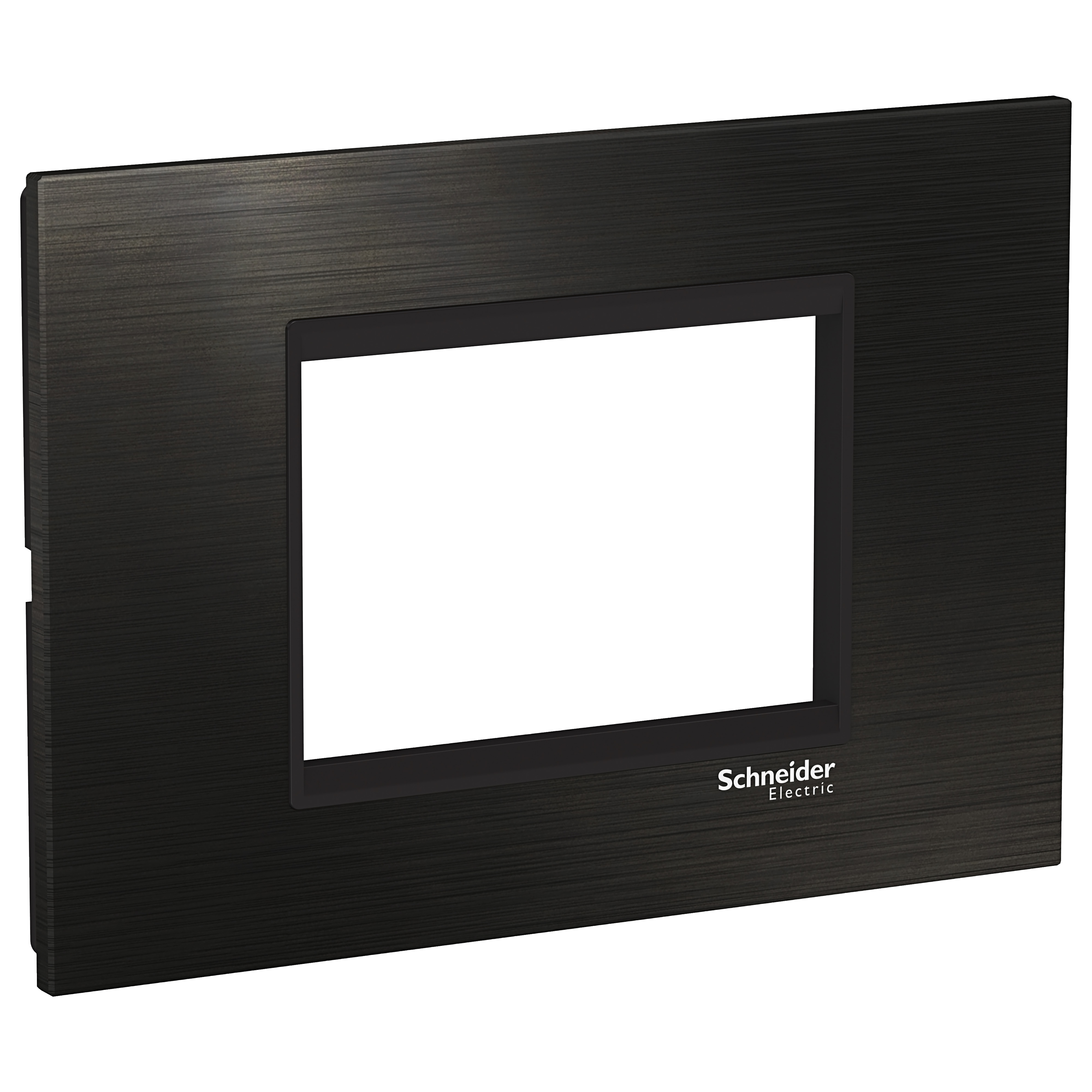 Easy Styl, cover frame, 3 modules, black