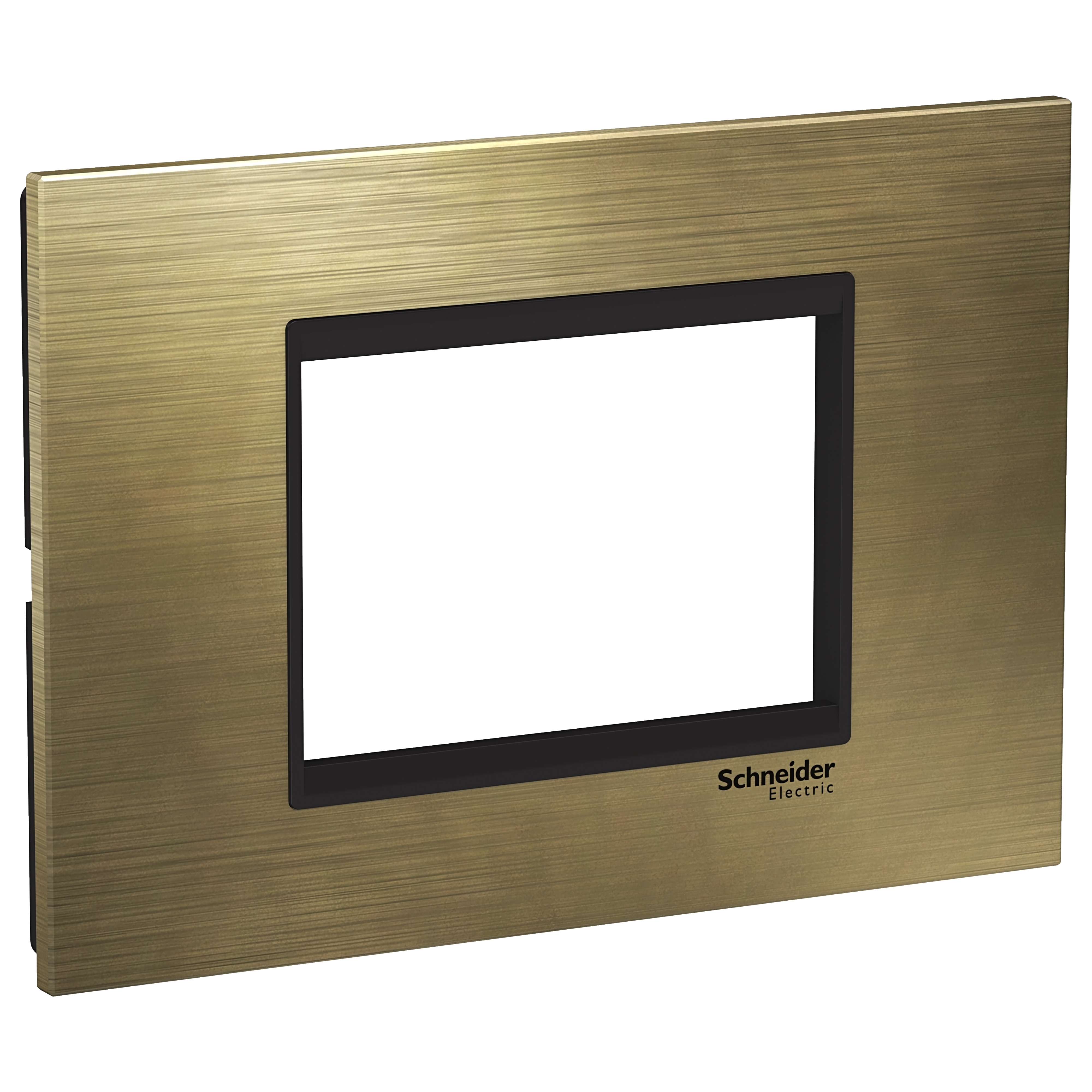 Easy Styl, cover frame, 3 modules, bronze