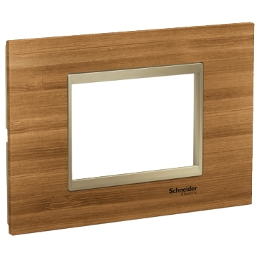 LMR7833039 LMR7833039  Easy Styl, dekorativni ram, 3 modula, bambus Nijansa boje Bamboo
Dopunske informacije
Materijal Drvo
Broj modula 3 modula
Visina 86 mm
Dubina 9,5 mm
Širina 126 mm
Način pričvršćivanja Utično 