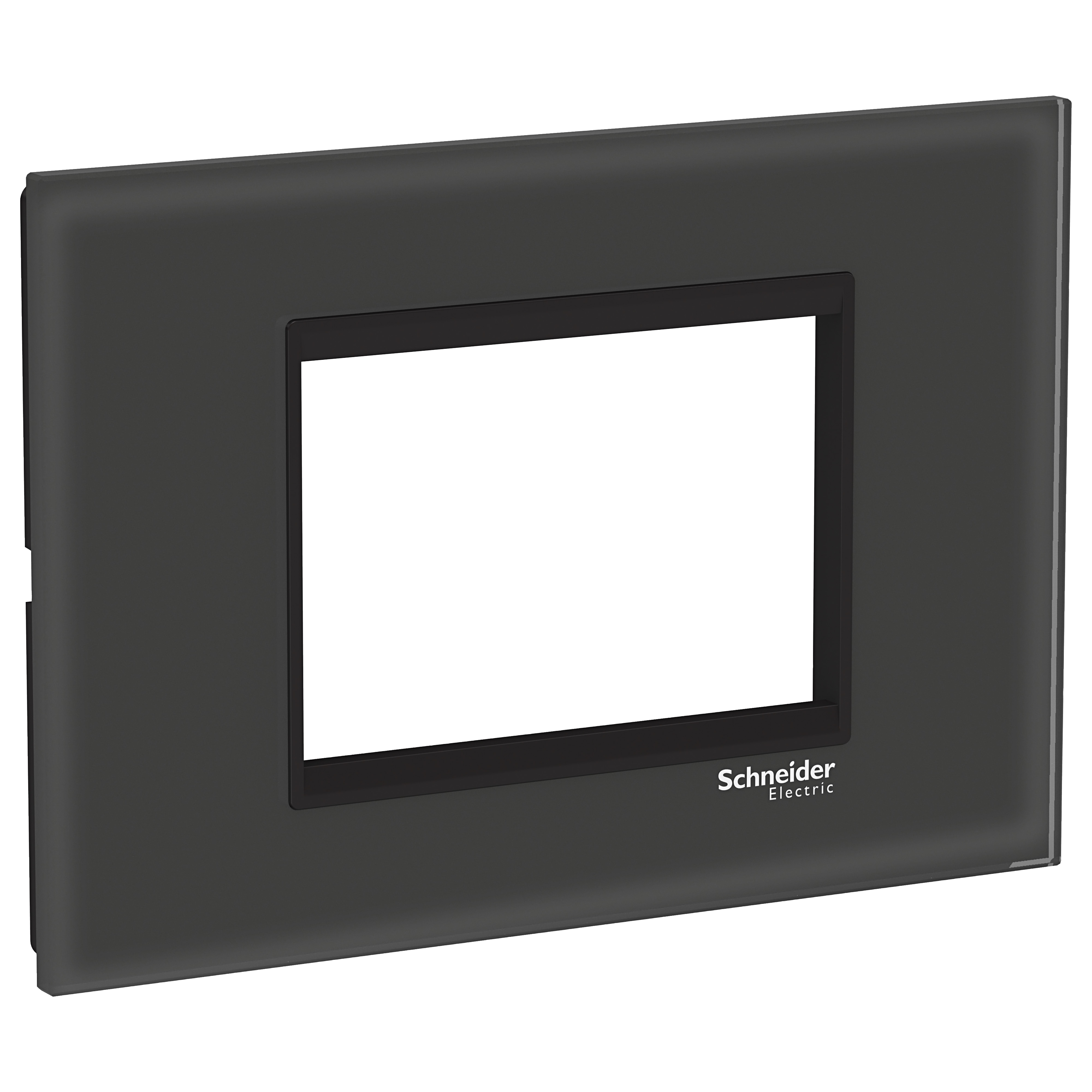 Easy Styl, cover frame, 3 modules, black