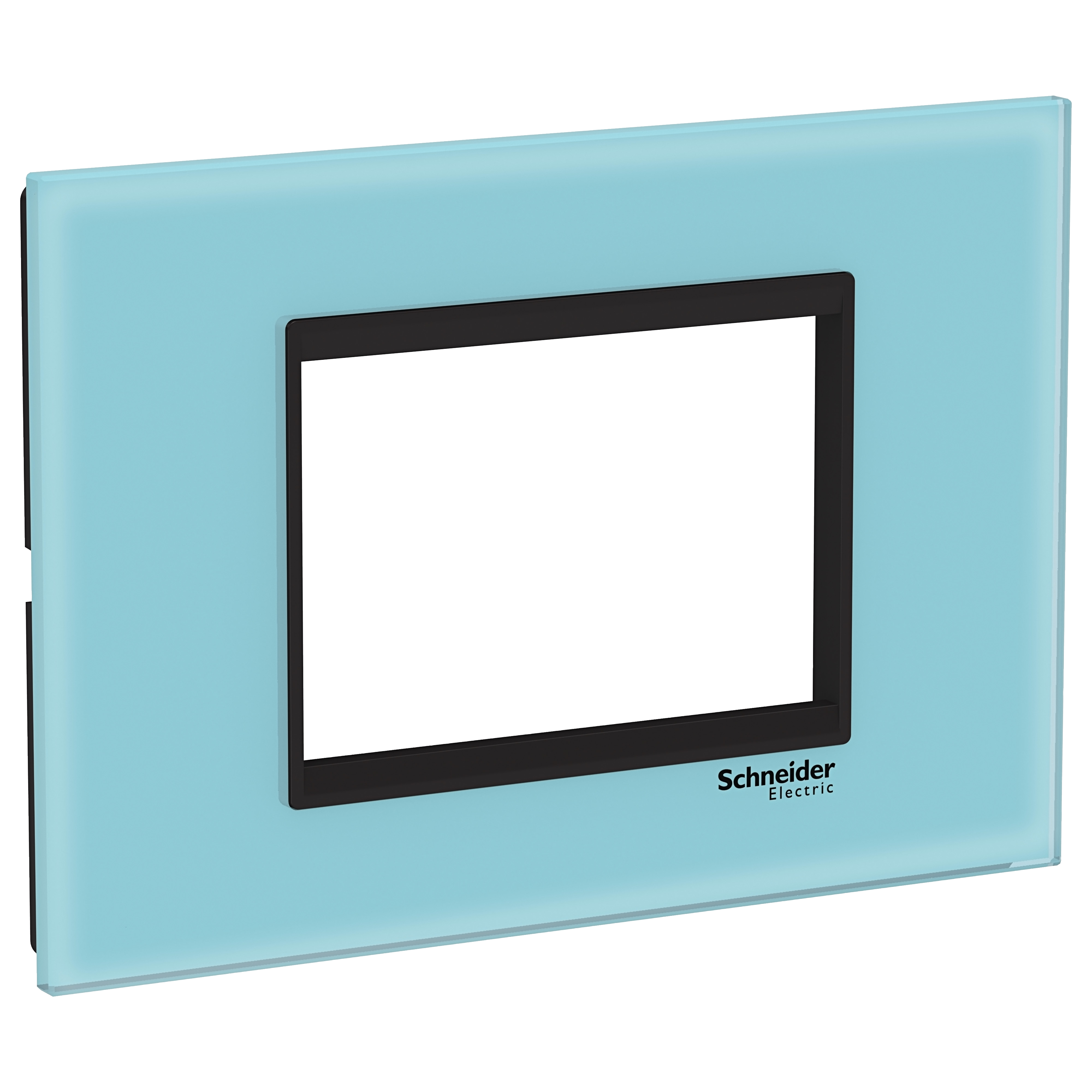 Easy Styl, cover frame, 3 modules, blue