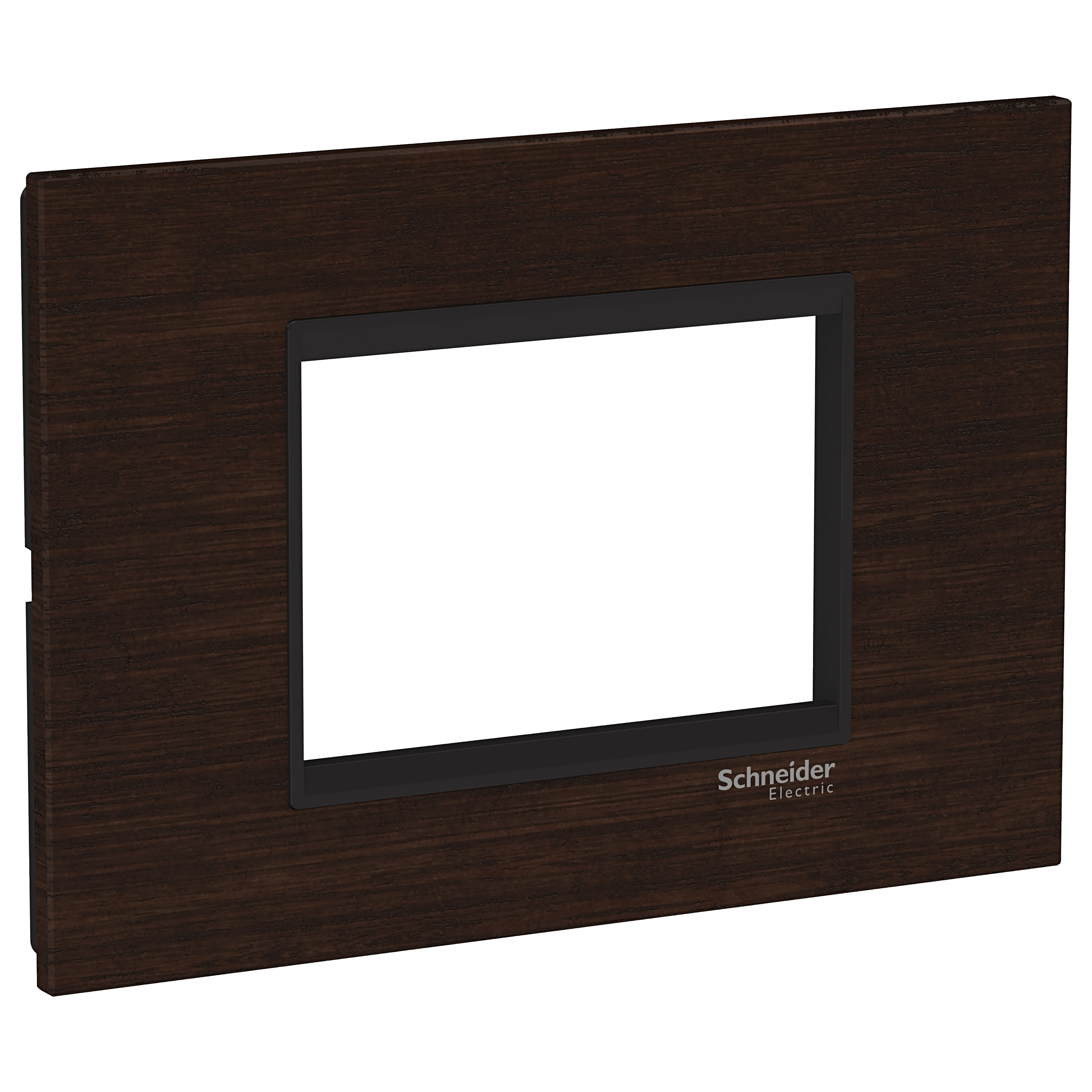 Easy Styl, cover frame, 3 modules, wenge