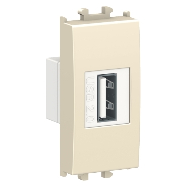  LMR9810002 LMR9810002 MODULAR USB KONEKTOR 2.0 1 M KREM  