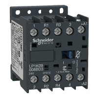  LP1K09008BD3 LP1K09008BD3 KONTAKTOR 9A 2P+2R 24V DC  