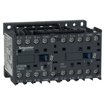  LP2K0610BD3 LP2K0610BD3 KONTAKTOR REV 6A 1NO 24V DC  