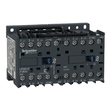 Mágneskapcsoló 5,5kW 12A 24VDC LP2K1201BD3