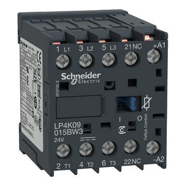 Mágneskapcsoló 5,5kW 12A 24VDC LP4K12015BW3