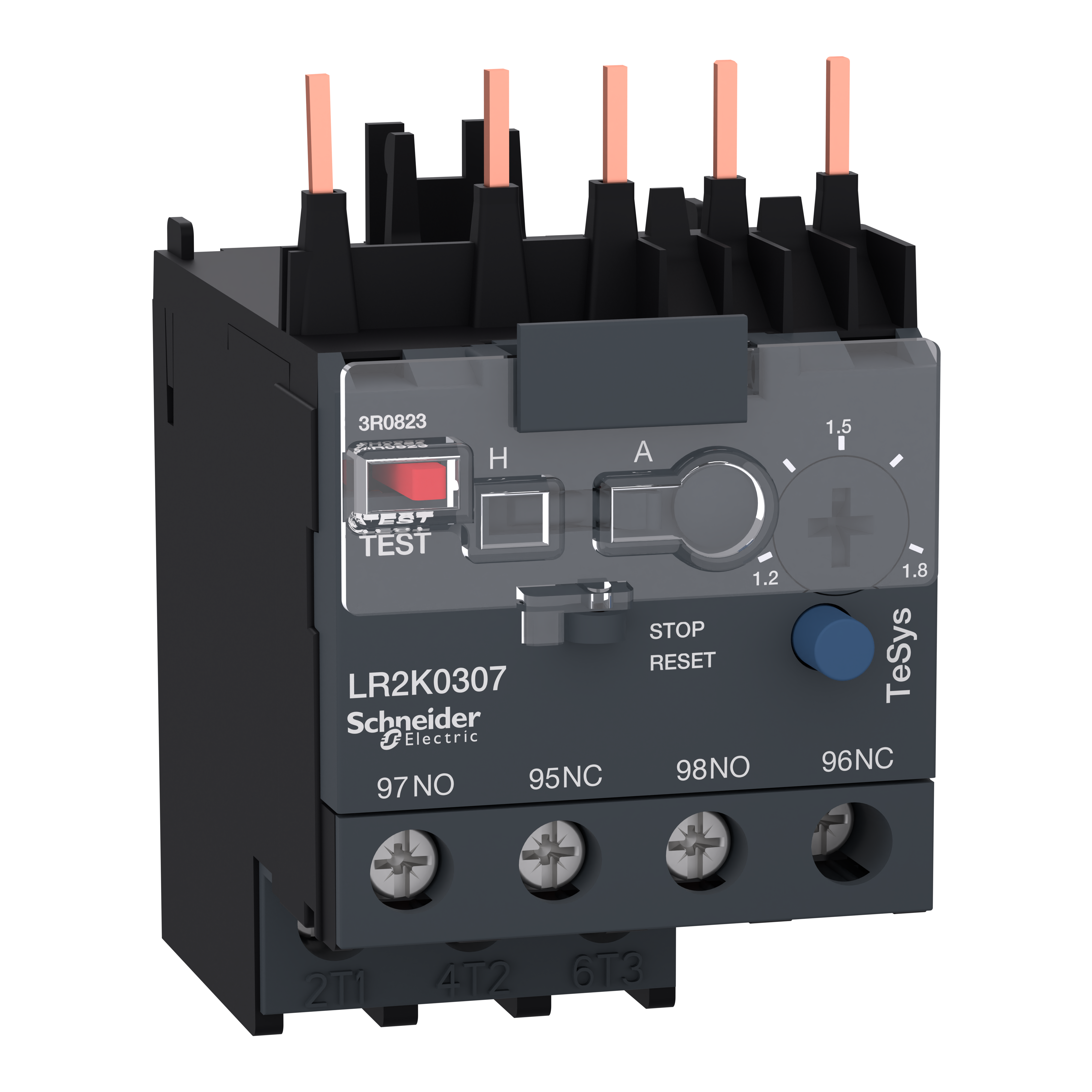 Differential thermal overload relays, TeSys K, 1.2 to 1.8 A, class 10A
