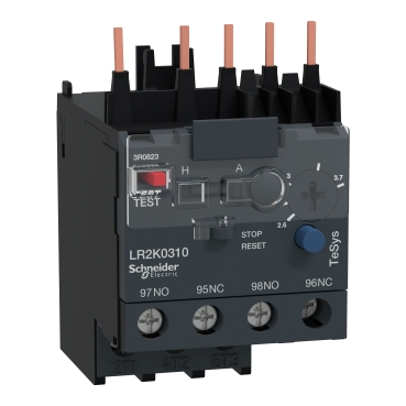 TeSys LR2 K, Differential Thermal Overload Relay, TeSys K, 2.6...3.7A, Class 10A