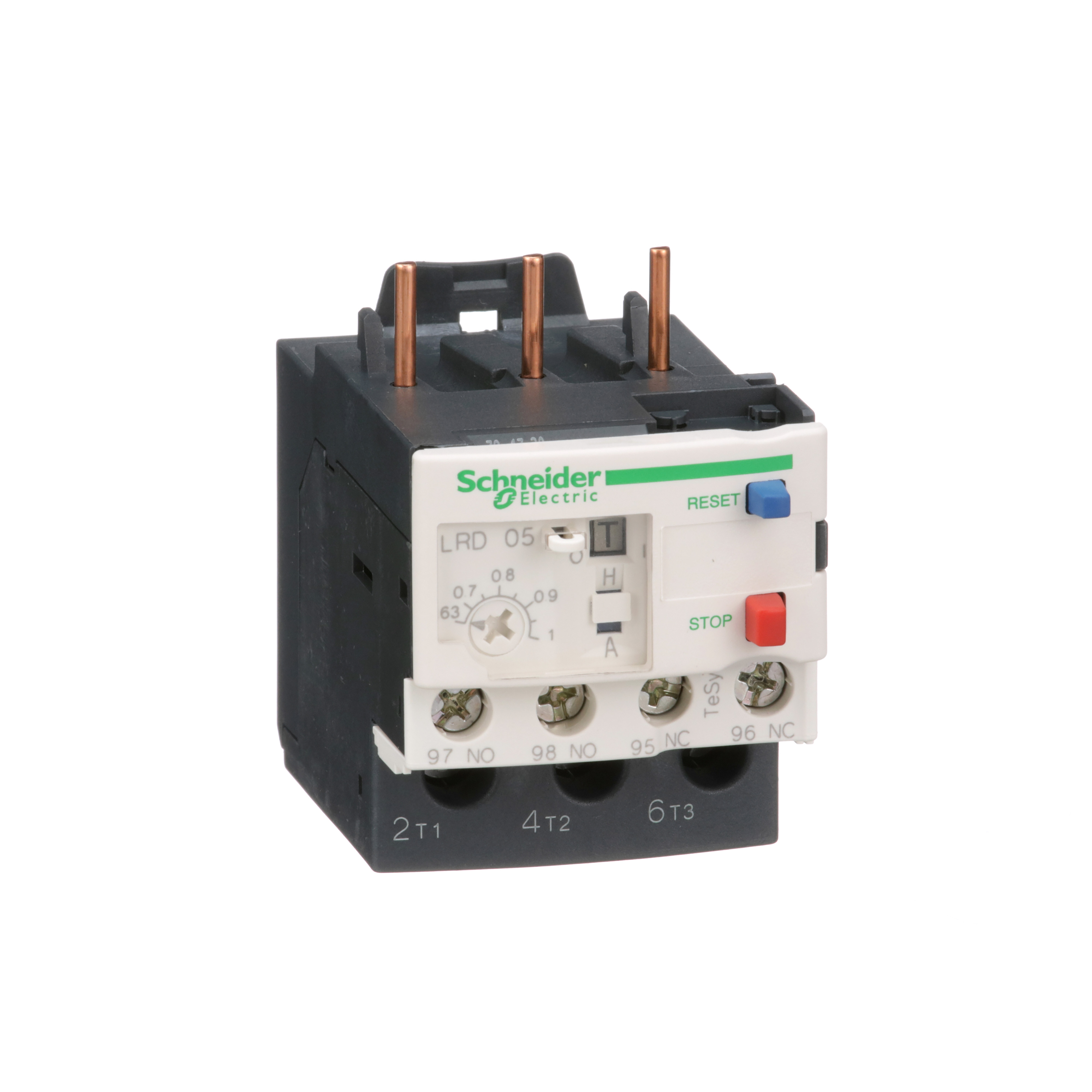 LRD05 - TeSys Deca - Thermal Overload Relay - 0.40 to 1A, Class 10A