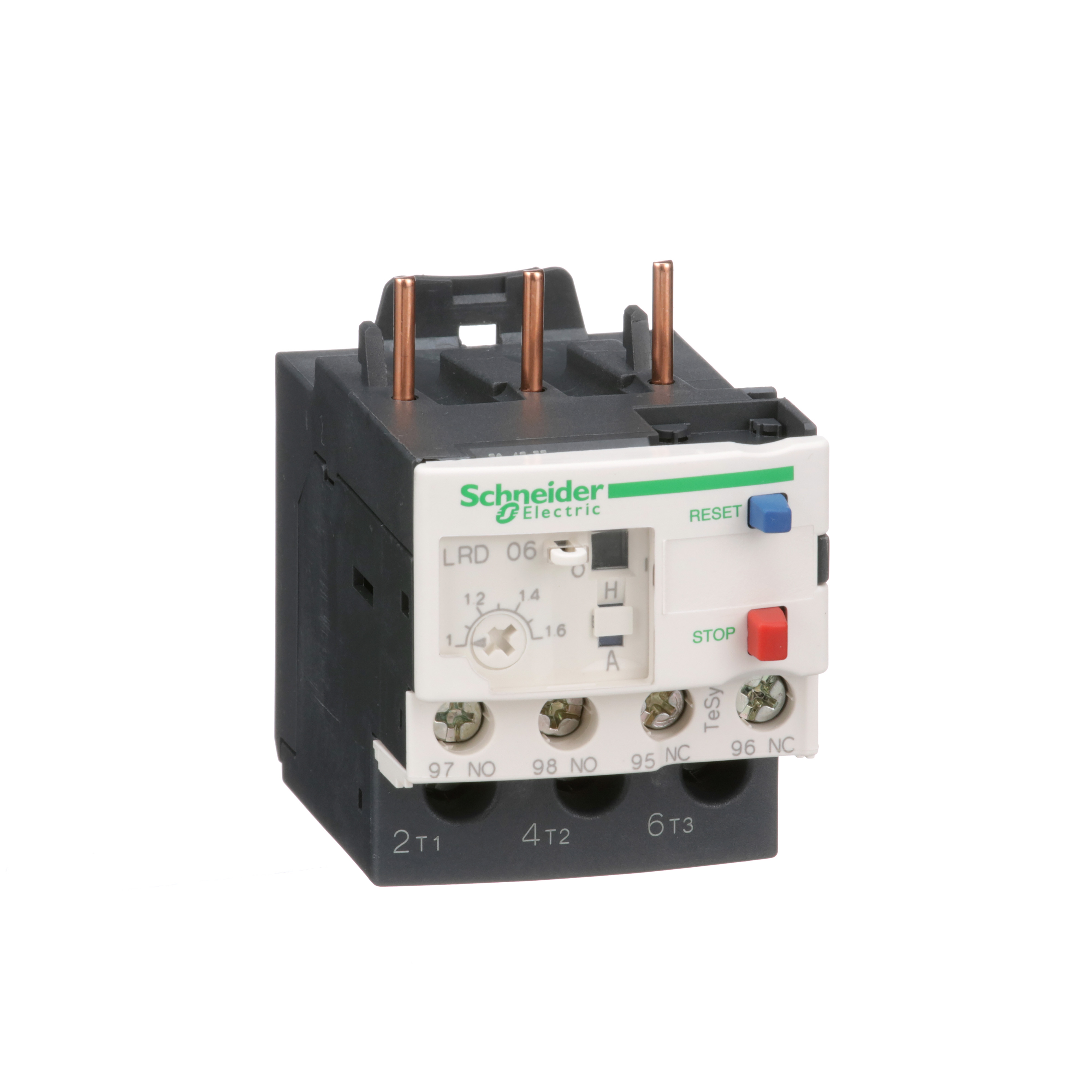 LRD06 - TeSys Deca - Thermal Overload Relay - 1 to 1.7A, Class 10A