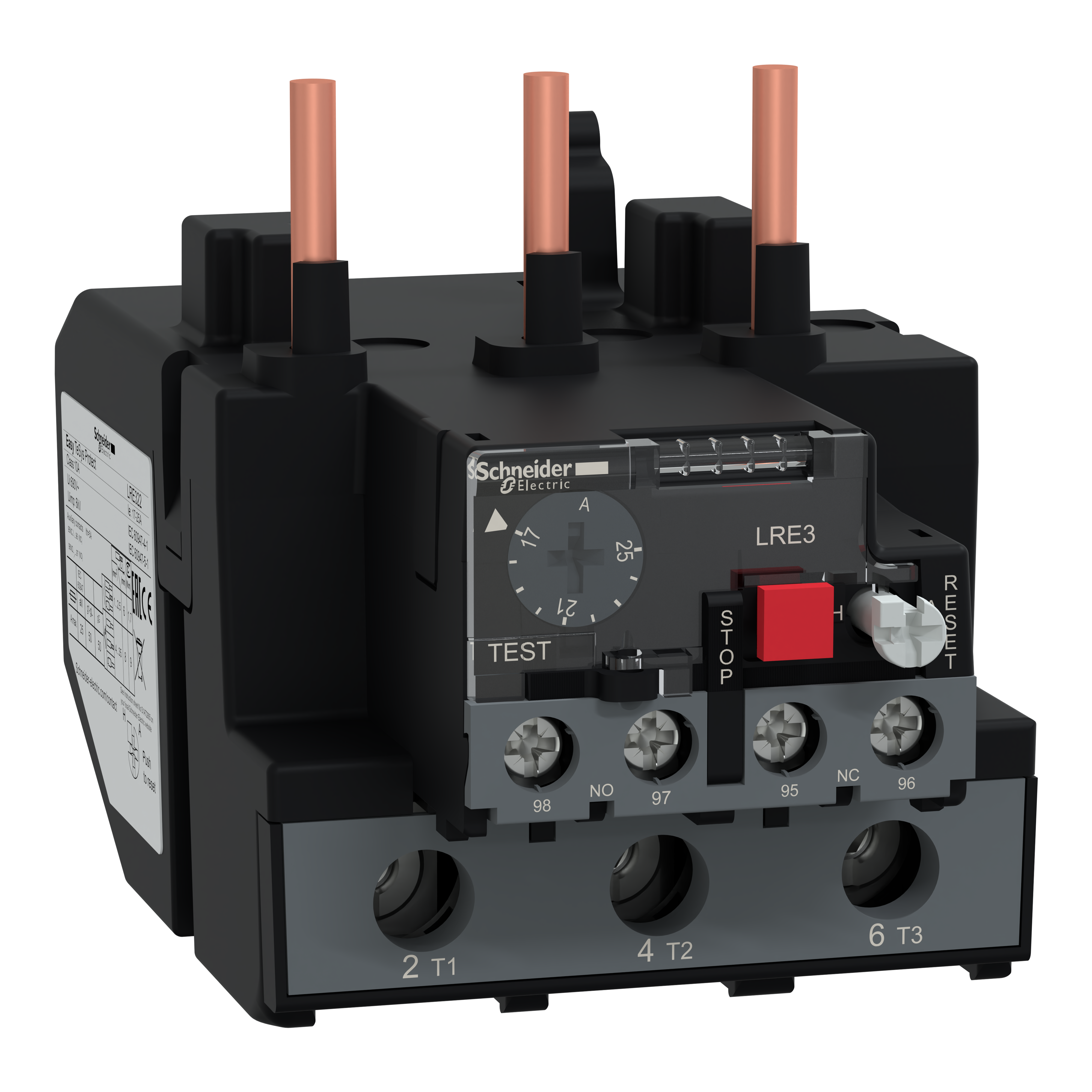 Thermal overload relay,Easy TeSys Protect,17...25A,class 10A