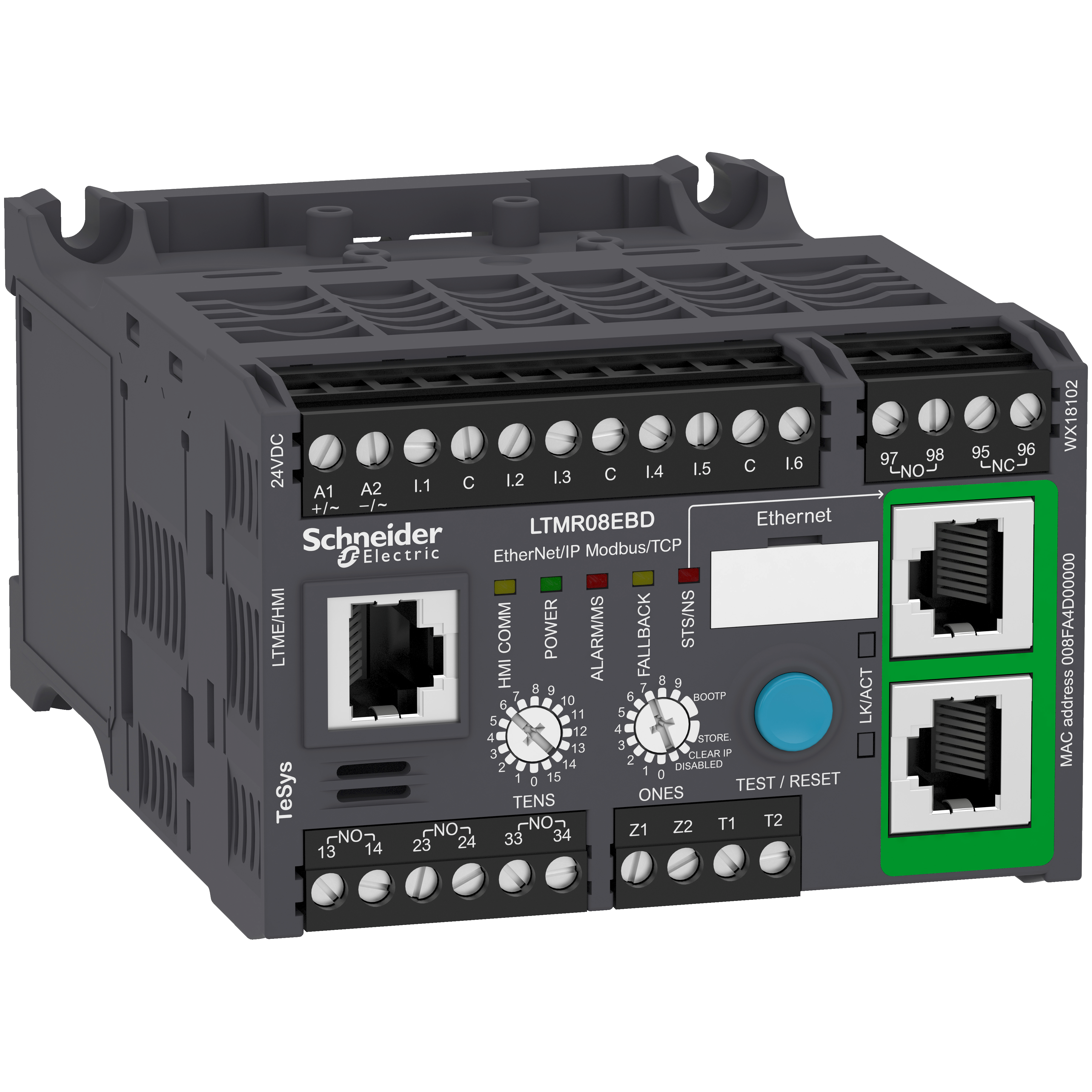 CONTROLLER ETHERNET 0,4 8A 24VDC