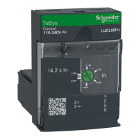 LUCL05FU : Standard control unit, TeSys Ultra, 1.25-5A, 3P motors, magnetic protection, coil 110-240V AC/DC