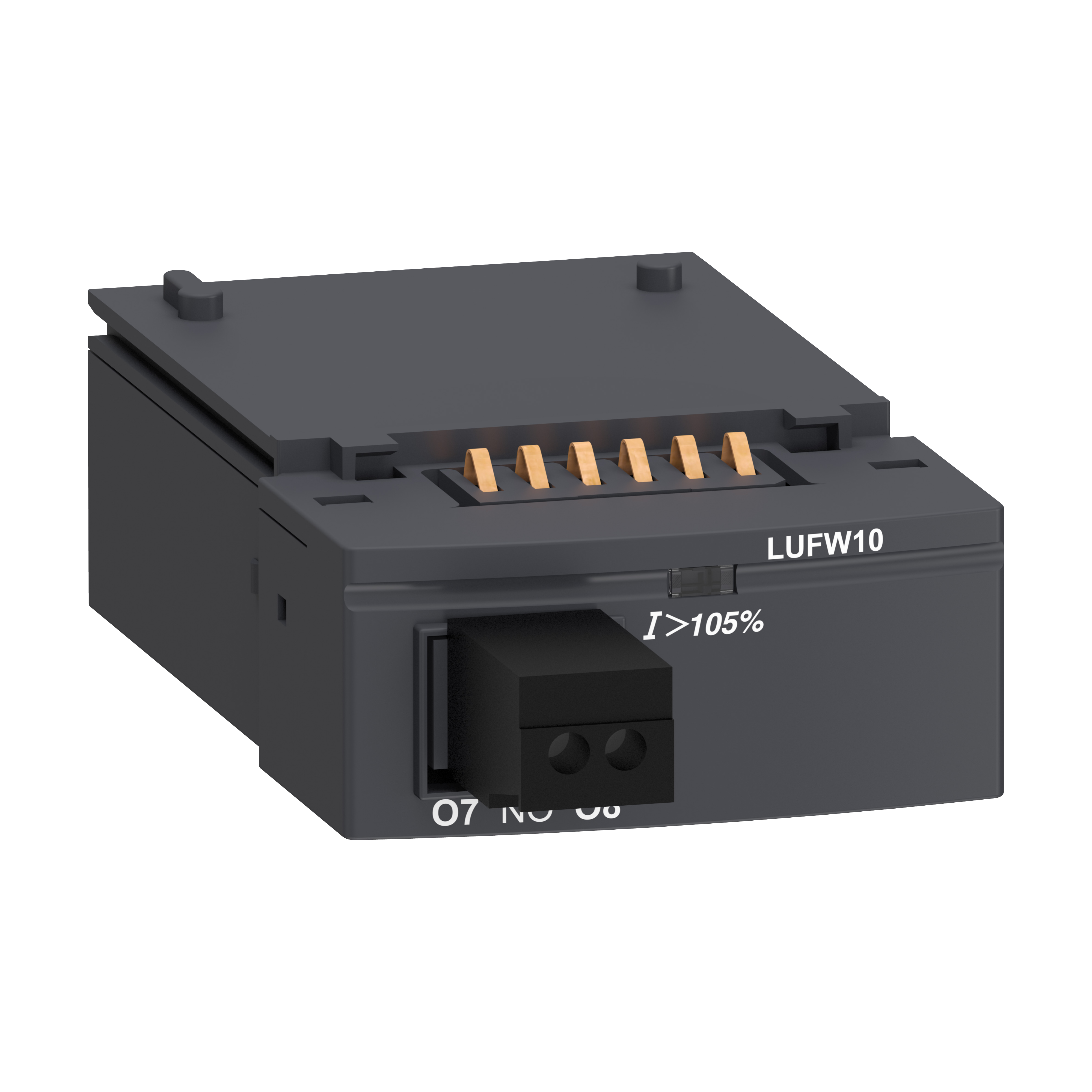Function module, TeSys Ultra, 1NO, front side, thermal overload alarm
