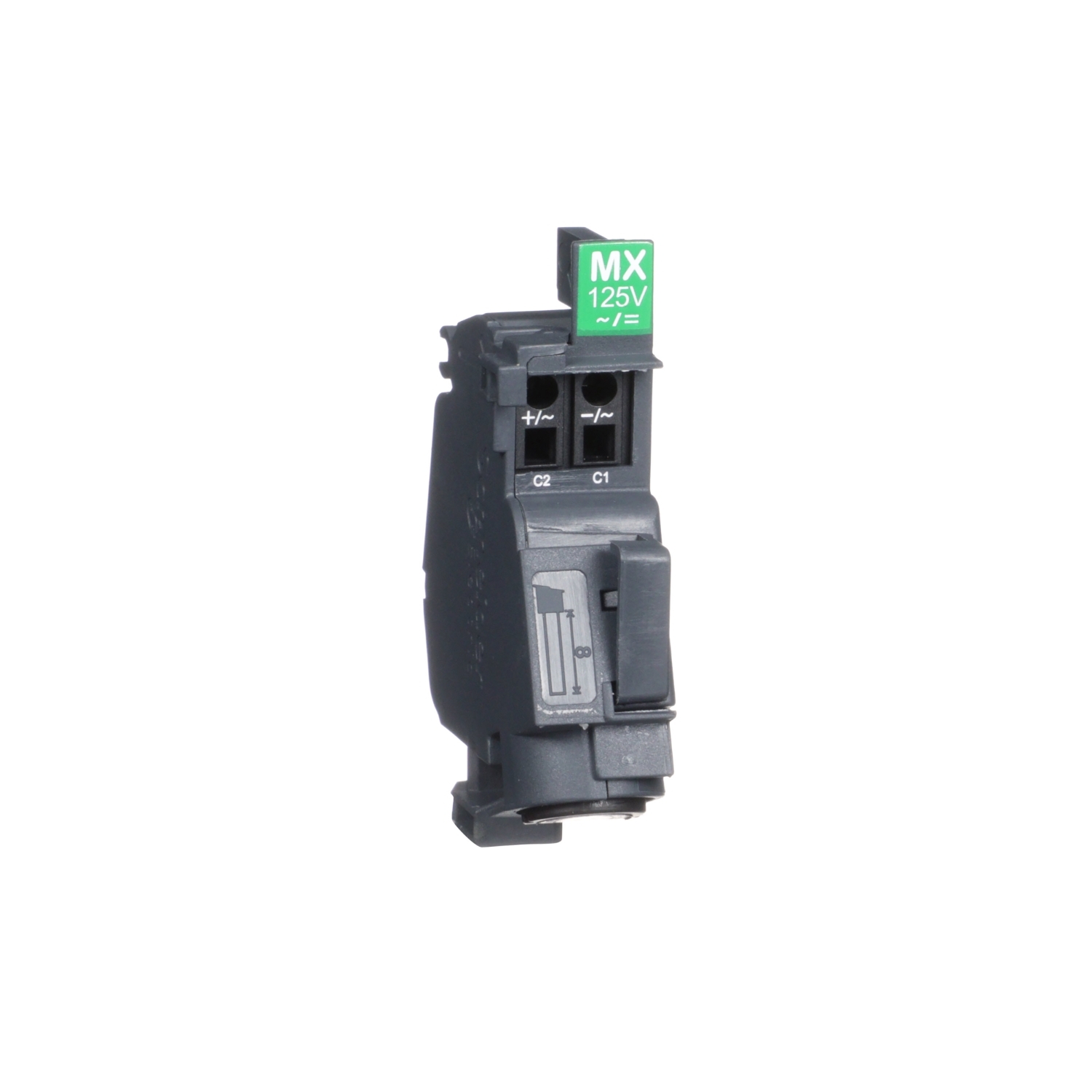 Standard shunt trip release MX, ComPacT NSXm, 125VDC, 110/130VAC 50/60Hz