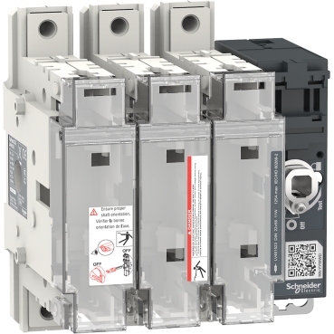 FuPact GS SDF 125A 3P NFC 22*58 mellső vagy oldalsó vezérelhetőség LV481523