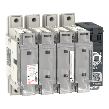 FuPact GS SDF 125A 4P NFC 22*58 mellső vagy oldalsó vezérelhetőség LV481524