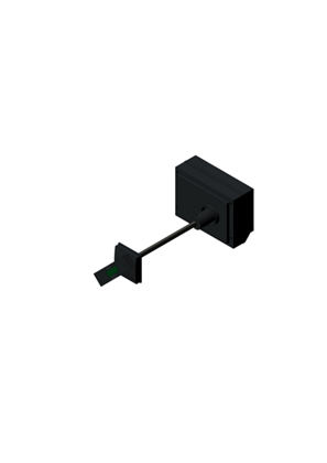 EasyPact CVS Extended rotary handle, CVS800/1000/1250A - 3D CAD