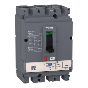 EasyPact CVS160F 3P 36kA komplett megszakító MA100 3P3D kioldóval LV516439