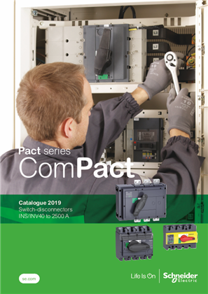 Compact switch-disconnectors INS-INV40 to 2500 A catalog 
