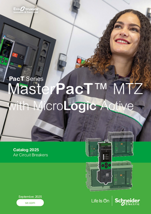 MasterPacT MTZ MicroLogic Active Catalog 2025 - Air Circuit Breakers