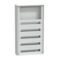  LVS08067 LVS08067 Prisma_PACK250 ORMAR ZIDNI 5RED.+6M IP30  