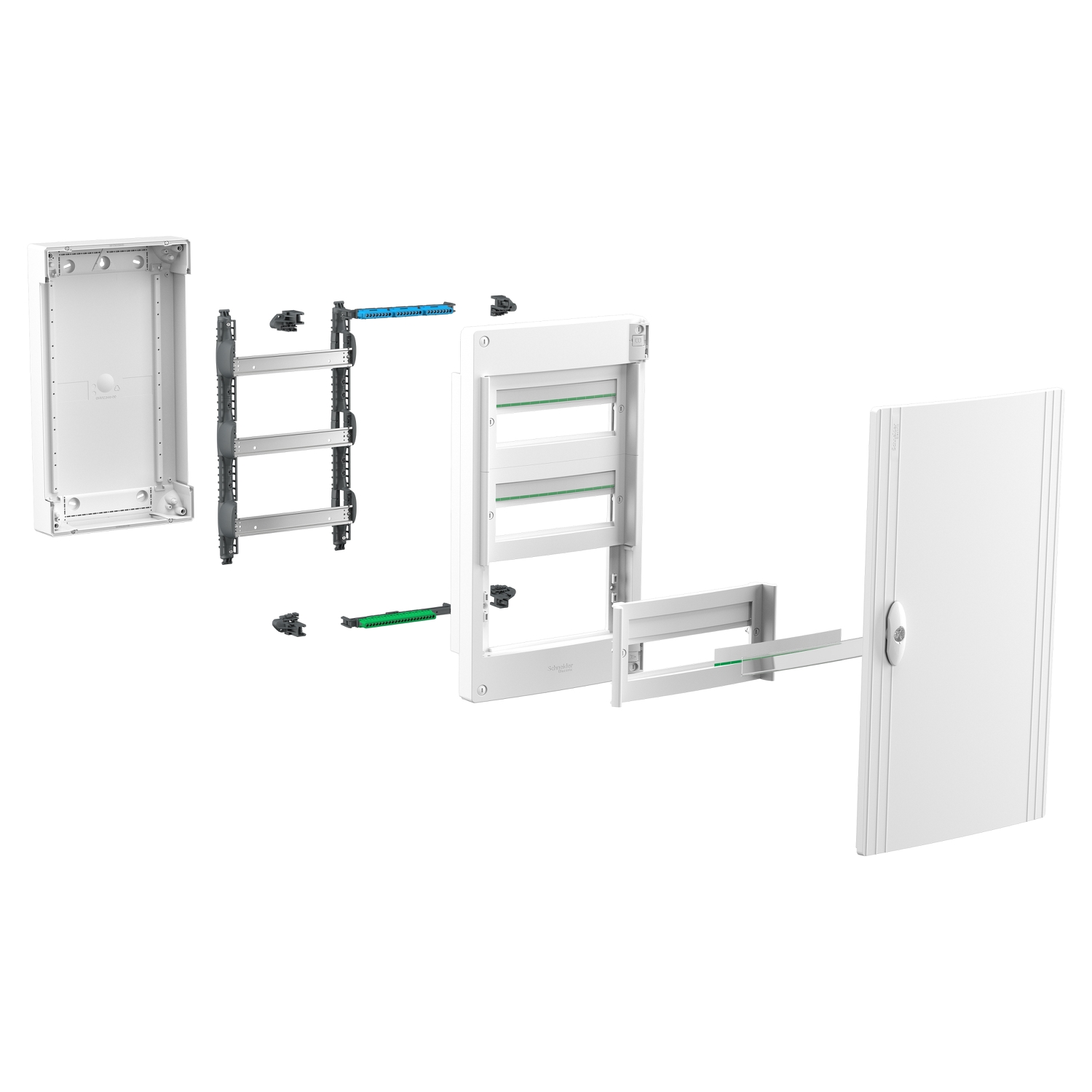 LVSXQ313 - Modular enclosure, PrismaSeT XS, surface, 3 x 13
