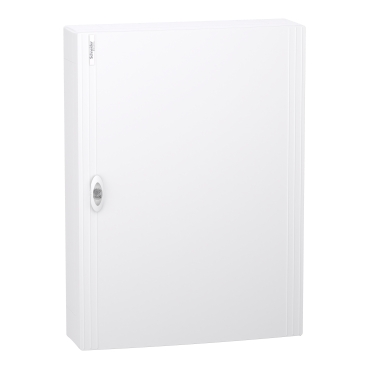 Kiselosztó fali teli ajtó 4x24M PEN 125A műanyag 750mm x 550mm x 168mm PrismaSeT XS Schneider