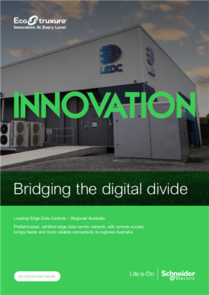 Leading Edge Data Centres bridges the digital divide with EcoStruxure.