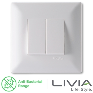 Your favorite Livia switches are now antibacterial.