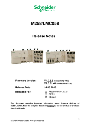 M258 LMC058 Firmware
