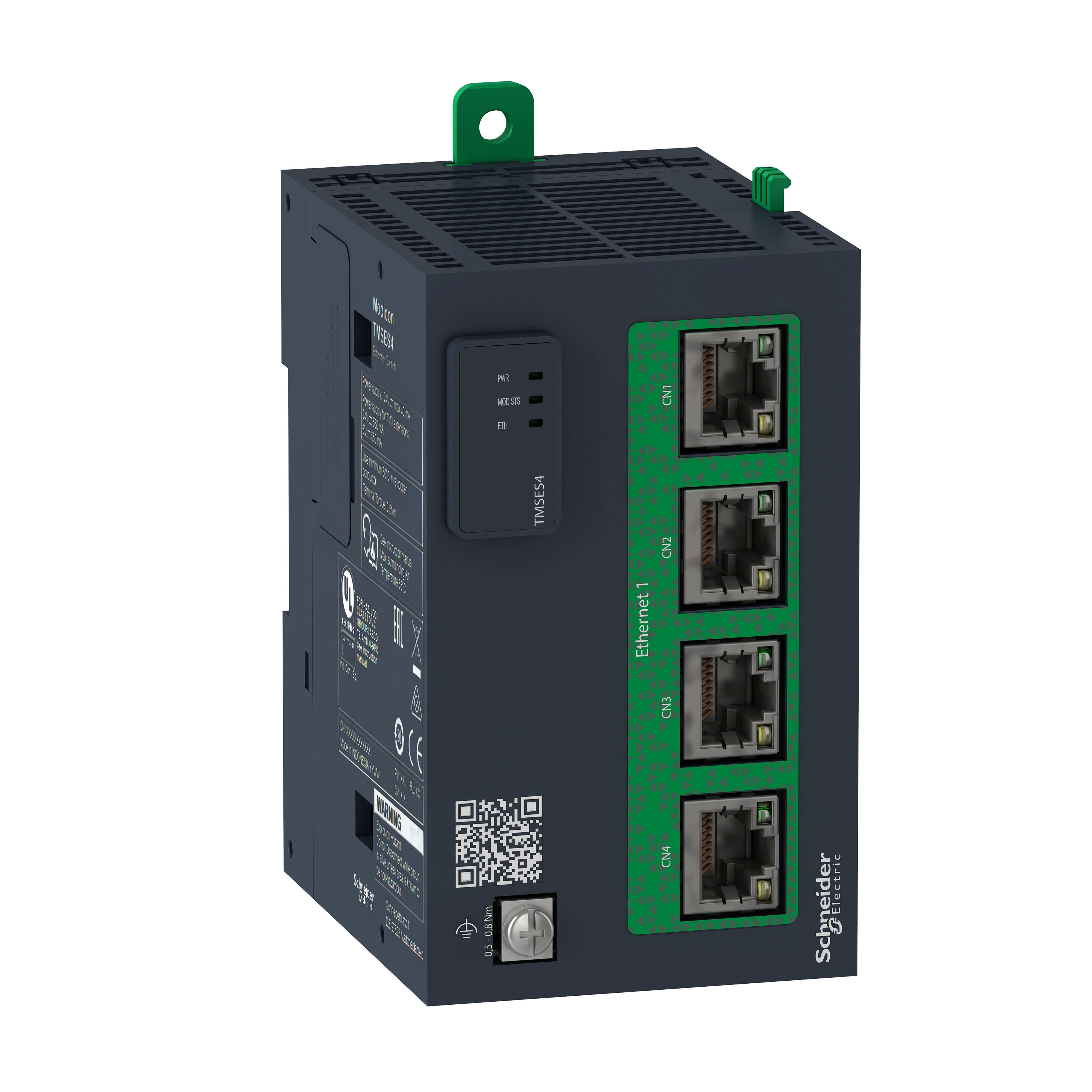 smart communication module, Modicon M262, Ethernet, 4 RJ45