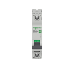 M9u11106 Multi9 C60h Dc Mcb 1p 6 A B Curve 250 V Dc 10 Ka Schneider Electric Global