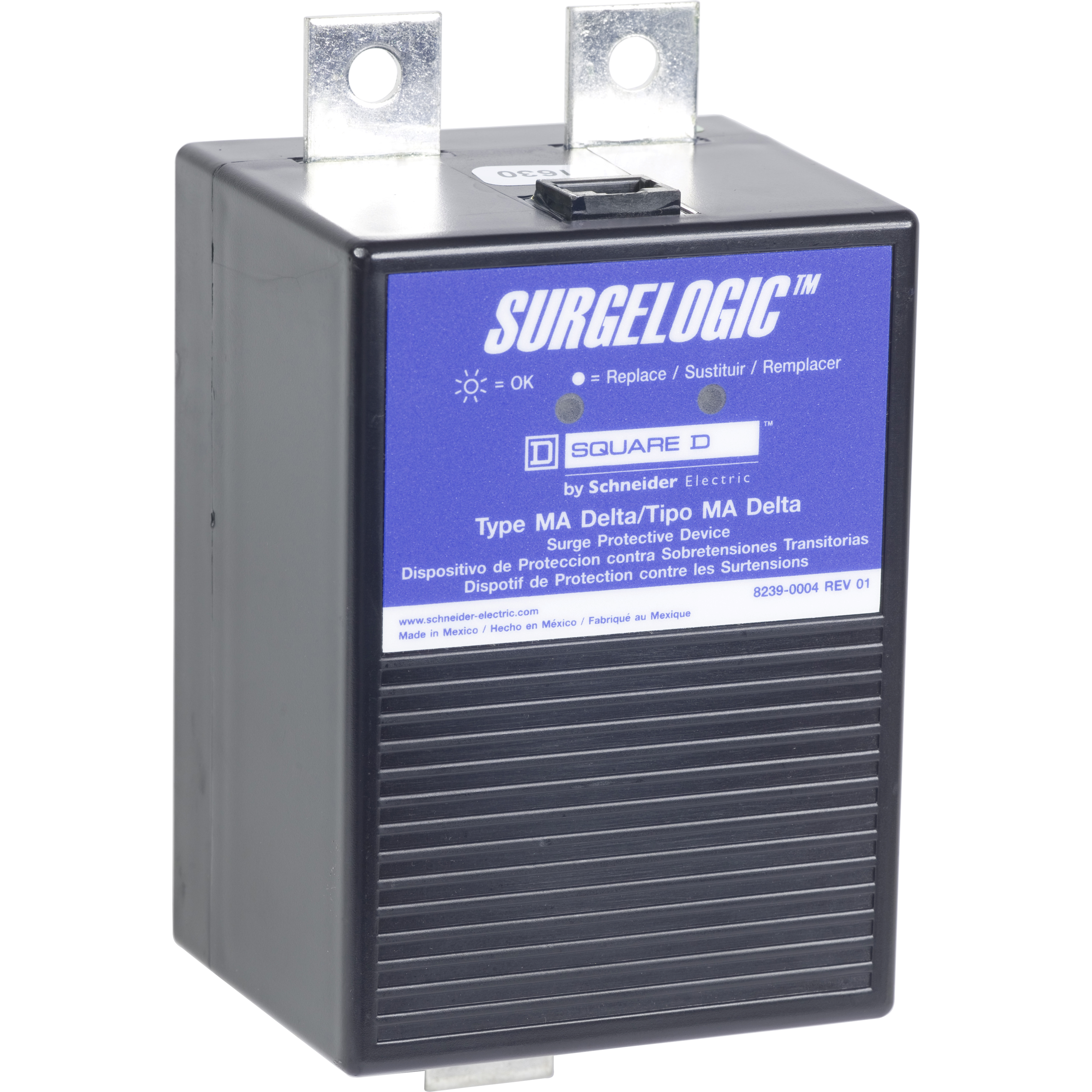 Surge protection module, Surgelogic, MA, 160kA, 120/240 VAC, 3 phase, 4 wire, SPD type 2